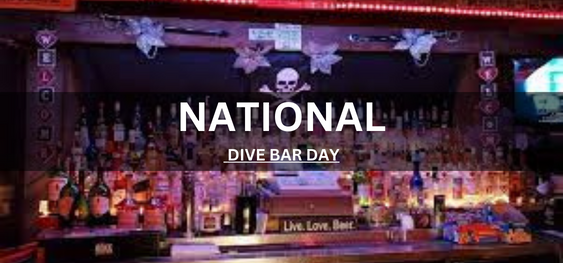 NATIONAL DIVE BAR DAY [ राष्ट्रीय डाइव बार दिवस]
